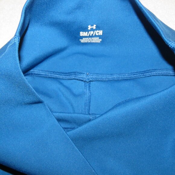 Under Armour Sz Small Blue 426 Athletic Leggings Style 1382525 - Picture 4 of 16